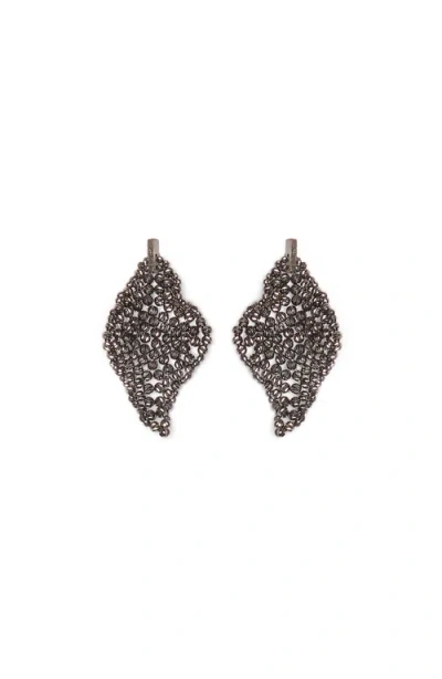 BRUNELLO CUCINELLI BRUNELLO CUCINELLI SCULPTURED EARRINGS