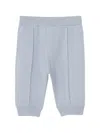 Brunello Cucinelli Seam-detail Cashmere Trousers In Blue