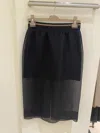 Brunello Cucinelli Semi-sheer Midi Skirt