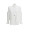 Brunello Cucinelli Semi-transparent Shirt In White