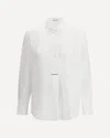 Brunello Cucinelli Semi-transparent Shirt In White