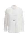 Brunello Cucinelli Semi-transparent Shirt In White