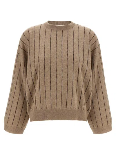 BRUNELLO CUCINELLI BRUNELLO CUCINELLI SEQUIN CASHMERE SWEATER