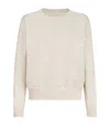 Brunello Cucinelli Sequin-embellished Crew-neck Sweater In Neutral