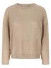 Brunello Cucinelli Sequin-embellished Crewneck Sweater In Wool Cashmere