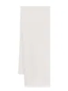 Brunello Cucinelli Sequin Embellished Frayed Edge Scarf In Madreperla