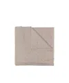 Brunello Cucinelli Sequin-embellished Cashmere-blend Scarf In Nude