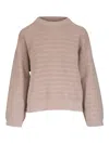 Brunello Cucinelli Diamond Cotton Crew Neck Sweater