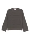 Brunello Cucinelli Sequin-embellished Knit Sweater