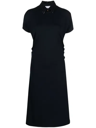 Brunello Cucinelli Sequin-embellished Midi Dress In Black