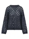 Brunello Cucinelli Sequin-embellished Open-knit Sweater