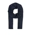 Brunello Cucinelli Sequin Embellished Scarf In Black