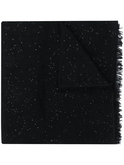 BRUNELLO CUCINELLI SEQUIN EMBELLISHED SCARF
