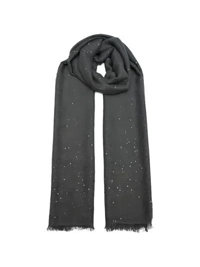 Brunello Cucinelli Sequin-embellished Scarf In Gold