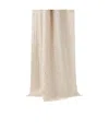 Brunello Cucinelli Cashmere And Silk Diamond Yarn Scarf In Nude