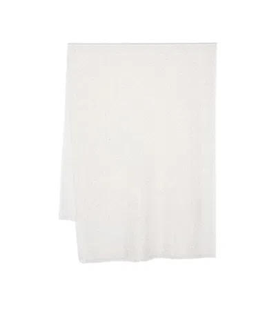 Brunello Cucinelli Sequin-embellished Scarf In White