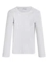 Brunello Cucinelli Sequin-embellished Sweater In Gray