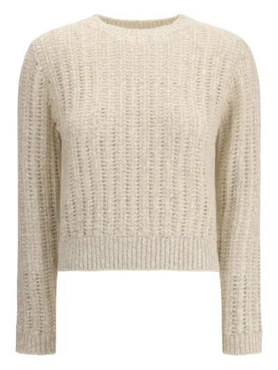 BRUNELLO CUCINELLI SEQUIN-EMBELLISHED SWEATER