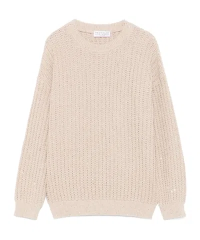 BRUNELLO CUCINELLI SEQUIN-EMBELLISHED SWEATER