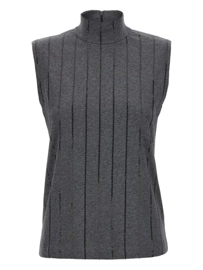 Brunello Cucinelli Sequin-embellished Tank Top