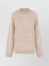 Brunello Cucinelli Sequin-embellished Knitted Jumper In Neutral