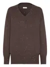 Brunello Cucinelli Sequin-embellished Sweater