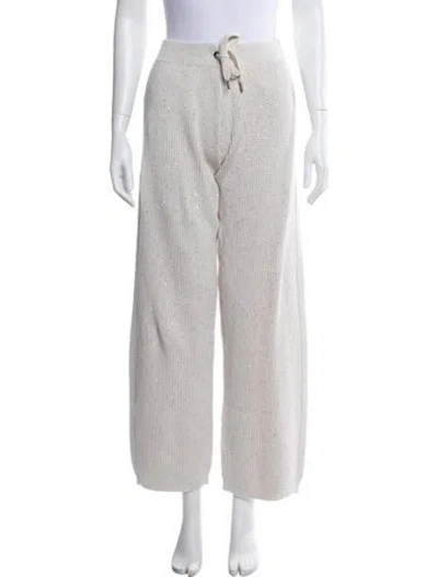 Pre-owned Brunello Cucinelli Sequin Embellishments Sweatpants W/ Tags