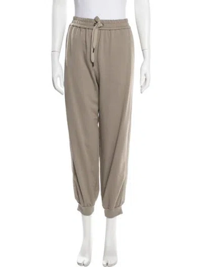 Pre-owned Brunello Cucinelli Sequin Embellishments Sweatpants W/ Tags In Neutral
