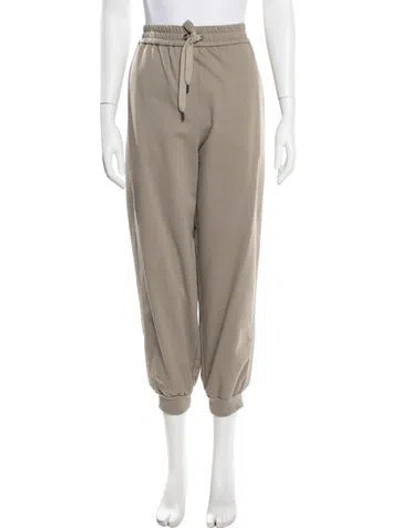 Pre-owned Brunello Cucinelli Sequin Embellishments Sweatpants W/ Tags In Neutral