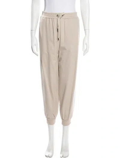 Pre-owned Brunello Cucinelli Sequin Embellishments Sweatpants W/ Tags In Neutral