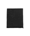 Brunello Cucinelli Sequin-embellished Cashmere-silk Blend Scarf In Black