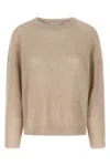 Brunello Cucinelli Sequin Sweater Sweaters And Cardigans In Neutral