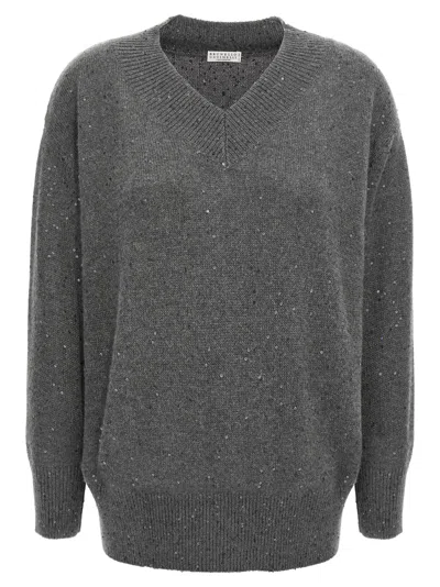 BRUNELLO CUCINELLI SEQUIN SWEATER