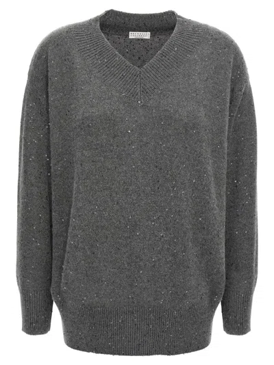 BRUNELLO CUCINELLI BRUNELLO CUCINELLI SEQUIN SWEATER