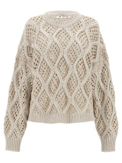 BRUNELLO CUCINELLI BRUNELLO CUCINELLI SEQUIN SWEATER