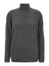 Brunello Cucinelli Sequin Sweater In Gray