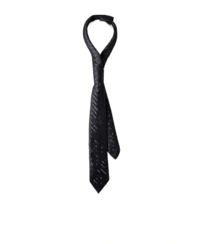 Brunello Cucinelli Sequin Tie In Black