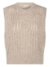 Brunello Cucinelli Light Beige Wool Knitwear