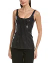 Brunello Cucinelli Sequin Wool Blouse
