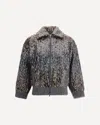 Brunello Cucinelli Mohair-blend Sequin-embellished Cardigan In Gray
