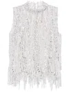 Brunello Cucinelli Sequinned Top In Grey