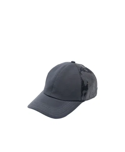 Brunello Cucinelli Sequin-embellished Baseball Cap In Gray