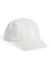 Brunello Cucinelli Sequin-embellished Cap In White
