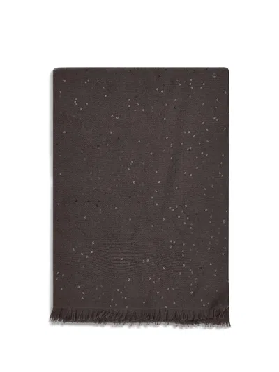 BRUNELLO CUCINELLI SEQUINS SCARF