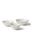 Brunello Cucinelli Set Of 3 Ceramic Tradition Bowls