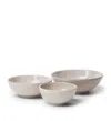 Brunello Cucinelli Set Of 3 Ceramic Tradition Bowls