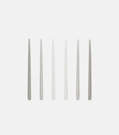 Brunello Cucinelli Set Of Scented Candles In White