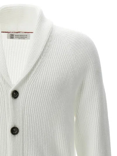 Brunello Cucinelli Shawl Cardigan Jumpers And Cardigans