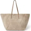 Brunello Cucinelli Shearling Bc Duo Bag In Brown