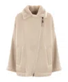 Brunello Cucinelli Coats & Jackets In Nude